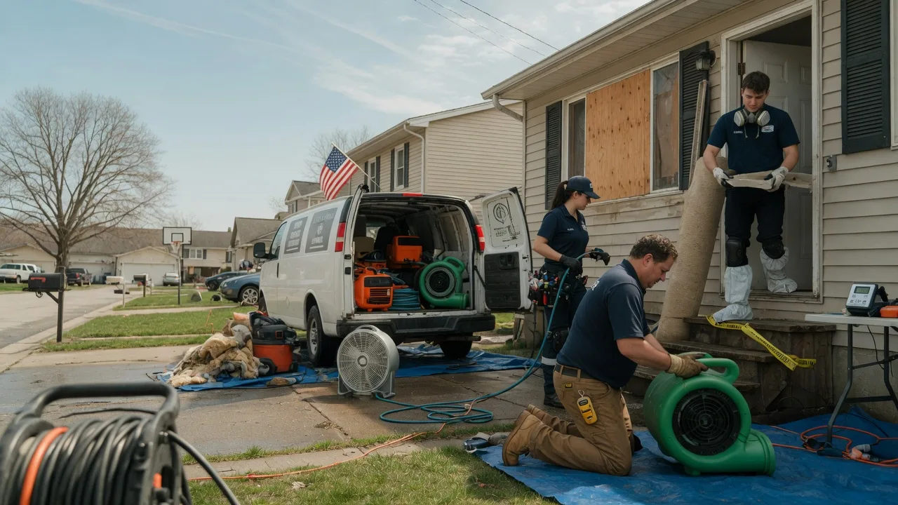 Water Damage Restoration in Westbrook, TX near me